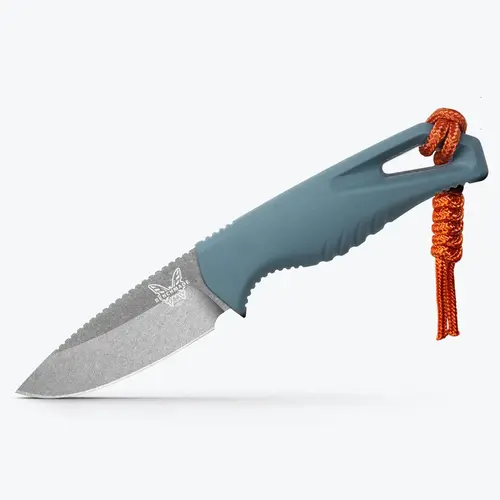 Intersect Fixed Blade Knife, Depth Blue - Santoprene Intersect Fixed Blade Knife, Depth Blue - Santoprene