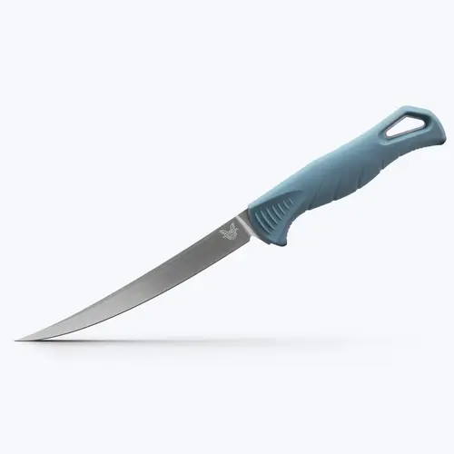 5" Fishcrafter Fillet Knife, Depth Blue Santoprene 5" Fishcrafter Fillet Knife, Depth Blue Santoprene