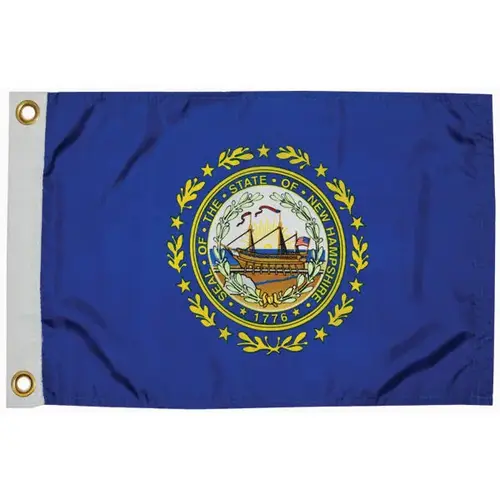 New Hampshire State Flag, 12" x 18" New Hampshire State Flag, 12" x 18"