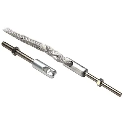 Splice End with Threaded RH 5/16"-24 x 2" Stud Splice End with Threaded RH 5/16"-24 x 2" Stud