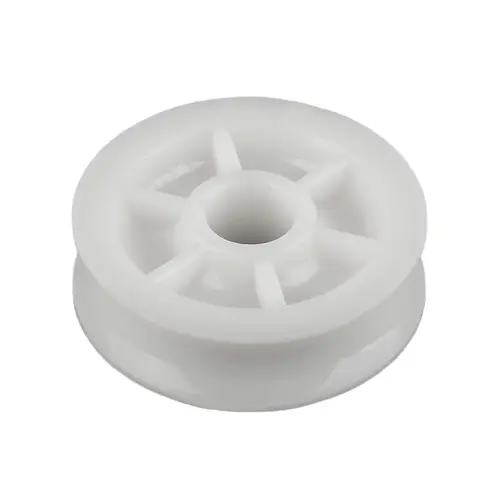 Delrin Sheave, 1/2" Max. Line Dia., 2" OD, 1/2" ID, 5/8" Width Delrin Sheave, 1/2" Max. Line Dia., 2" OD, 1/2" ID, 5/8" Width