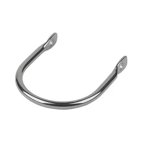 3-3/4"W x 4"D Stainless-Steel Boom Bail, 3/8" Fastener 3-3/4"W x 4"D Stainless-Steel Boom Bail, 3/8" Fastener