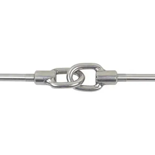 Machine Swage Interlocking Gate Eye for 1/8" Wire Machine Swage Interlocking Gate Eye for 1/8" Wire