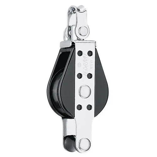 38mm Big Bullet Single Block with Becket, Swivel 38mm Big Bullet Single Block with Becket, Swivel