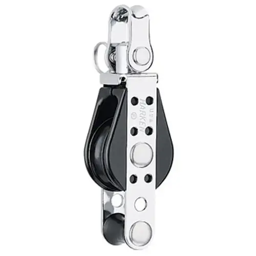 29mm Single Bullet Block with Becket, Swivel 29mm Single Bullet Block with Becket, Swivel