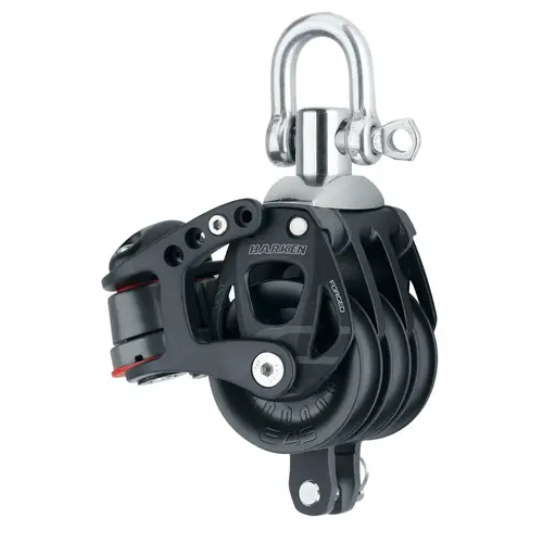 45mm Element Triple Block with Cam Cleat and Becket 45mm Element Triple Block with Cam Cleat and Becket