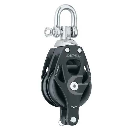 45 mm Element Double Block with Swivel/Locking Shackle 45 mm Element Double Block with Swivel/Locking Shackle