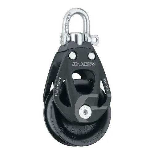 80 mm Element Single Block with Swivel/Locking Shackle 80 mm Element Single Block with Swivel/Locking Shackle