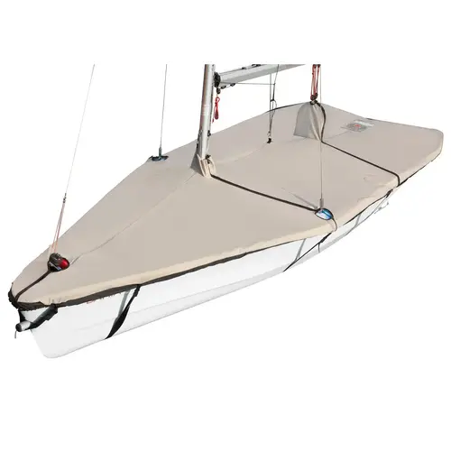 Bahia Deck Cover, Mast Up Sand & Black Bahia Deck Cover, Mast Up Sand & Black