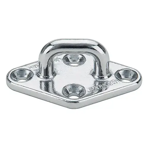 3 1/8" X 2" Small Diamond-Base Padeye with 7/8" Bail, 7800lb. MWL 3 1/8" X 2" Small Diamond-Base Padeye with 7/8" Bail, 7800lb. MWL