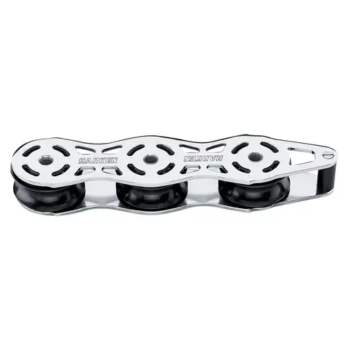 57mm Cruising ESP Stainless Steel Deck Organizer, 3-Sheave 57mm Cruising ESP Stainless Steel Deck Organizer, 3-Sheave
