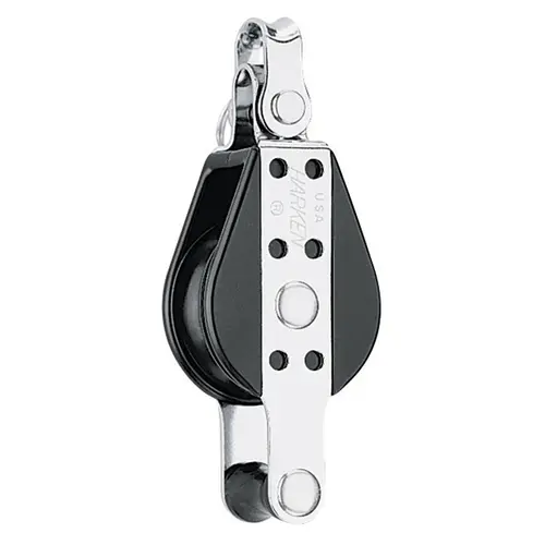 38mm Big Bullet Single Block with Becket, Shackle 38mm Big Bullet Single Block with Becket, Shackle