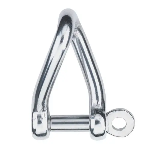 6mm Stainless Steel Twist Shackle with 1/4" Pin 6mm Stainless Steel Twist Shackle with 1/4" Pin