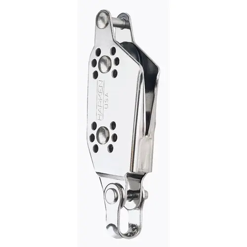 22mm Fiddle Micro Block with V-Jam Cleat and Becket 22mm Fiddle Micro Block with V-Jam Cleat and Becket