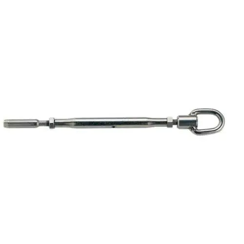 Machine Swage Turnbuckle for 3/16" Wire, 3" Pin Machine Swage Turnbuckle for 3/16" Wire, 3" Pin