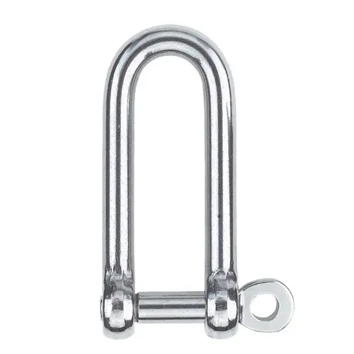 6mm Stainless Steel Long Shackle with 1/4" Pin 6mm Stainless Steel Long Shackle with 1/4" Pin