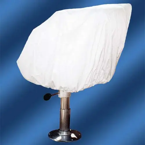 Pontoon Swivel Bucket Seat Cover White Pontoon Swivel Bucket Seat Cover White