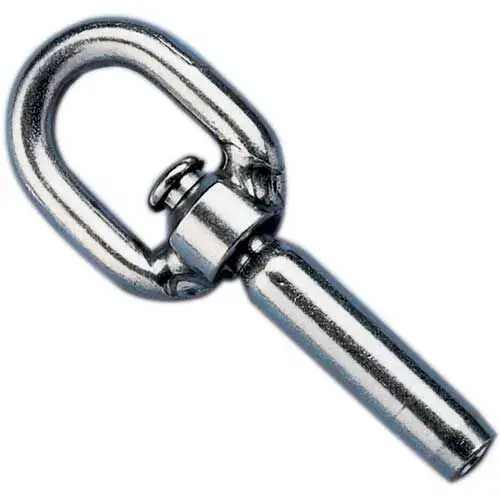 Single Swivel Gate Eye for 1/8" Wire Single Swivel Gate Eye for 1/8" Wire