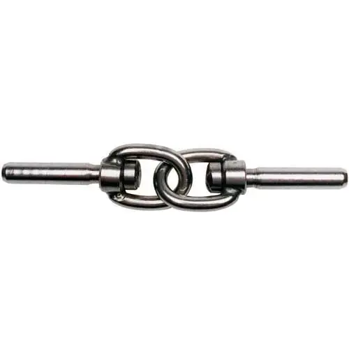 Machine Swage Interlocking Swivel Gate Eye for 1/8" Wire Machine Swage Interlocking Swivel Gate Eye for 1/8" Wire
