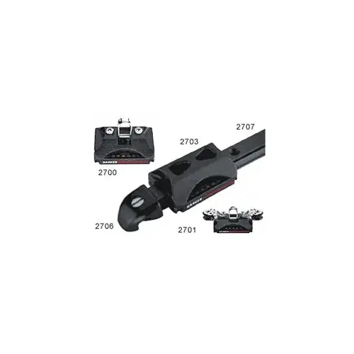 Micro Car with Control Blocks, 3-7/16" Length, 310lb. SWL Micro Car with Control Blocks, 3-7/16" Length, 310lb. SWL