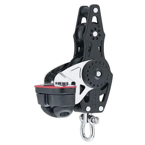 40mm Carbo Air Fiddle Block with Becket and Cam Cleat 40mm Carbo Air Fiddle Block with Becket and Cam Cleat