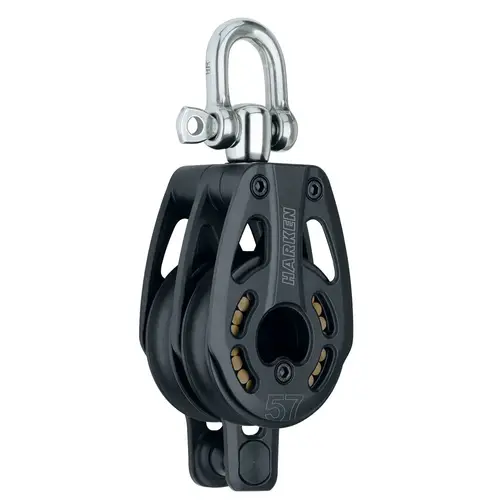 57mm Black Magic High-Load Double Block with Becket 57mm Black Magic High-Load Double Block with Becket