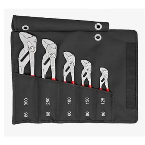 5 Pc. Pliers Wrench Set in a Tool Roll 5 Pc. Pliers Wrench Set in a Tool Roll