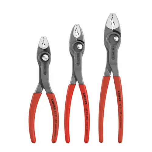 3 Pc TwinGrip Pliers Set, Plastic Dipped 3 Pc TwinGrip Pliers Set, Plastic Dipped
