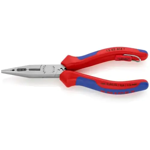 4-in-1 Electricians' Pliers 10-14 AWG-Tethered Attachment, 6.25", Comfort Grip 4-in-1 Electricians' Pliers 10-14 AWG-Tethered Attachment, 6.25", Comfort Grip