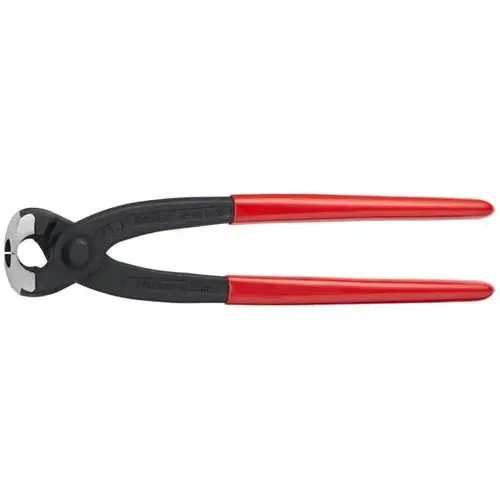Ear Clamp Pliers with Front and Side Jaws, 8.75", Plastic Coating Ear Clamp Pliers with Front and Side Jaws, 8.75", Plastic Coating