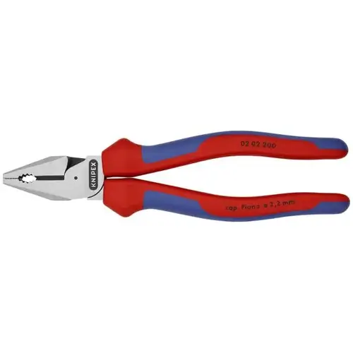 High Leverage Combination Pliers, 8", Comfort Grip High Leverage Combination Pliers, 8", Comfort Grip