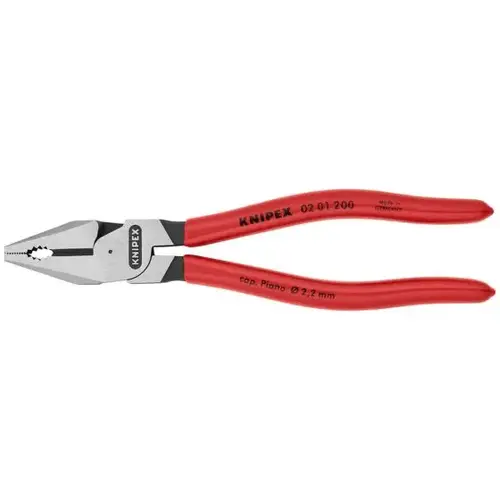 High Leverage Combination Pliers, 8", Plastic, Bulk High Leverage Combination Pliers, 8", Plastic, Bulk
