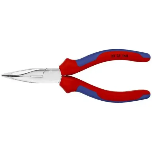 Long Nose 45 degree Angled Pliers with Cutter, 6.25", Comfort Grip Long Nose 45 degree Angled Pliers with Cutter, 6.25", Comfort Grip