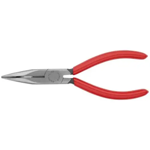 Long Nose 40 degree Angled Pliers with Cutter, 6.25", Plastic Long Nose 40 degree Angled Pliers with Cutter, 6.25", Plastic