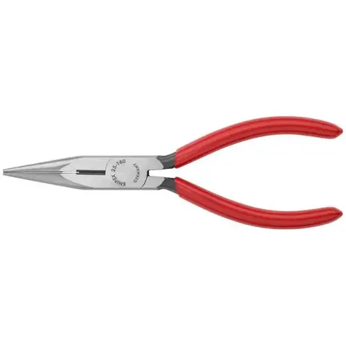 Long Nose Pliers with Cutter, 6.25", Plastic Long Nose Pliers with Cutter, 6.25", Plastic