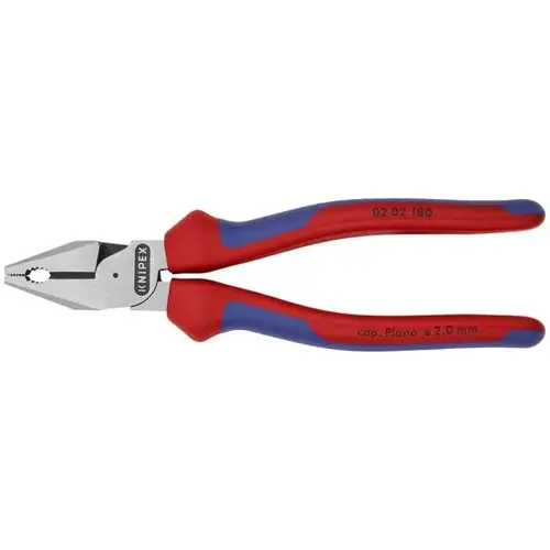 High Leverage Combination Pliers, 7.25", Comfort Grip, Polished High Leverage Combination Pliers, 7.25", Comfort Grip, Polished