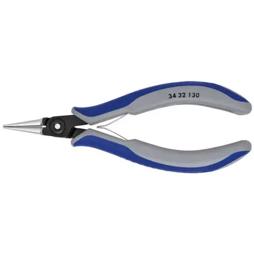 Electronics Pliers-Round Tips, 5.25", Comfort Grip Electronics Pliers-Round Tips, 5.25", Comfort Grip