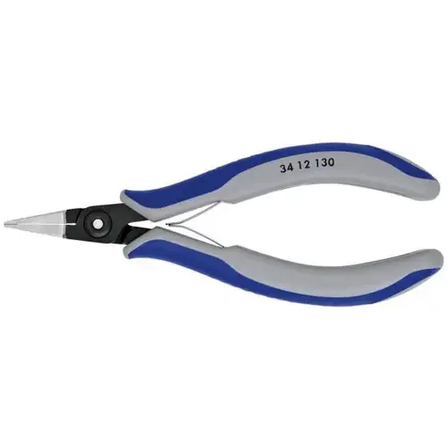 Electronics Pliers-Flat Tips, 5.25", Comfort Grip Electronics Pliers-Flat Tips, 5.25", Comfort Grip