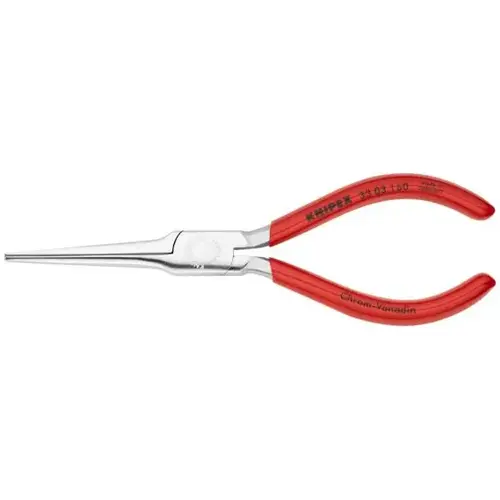 Duckbill Pliers, 6.25", Plastic, Chrome Plated Duckbill Pliers, 6.25", Plastic, Chrome Plated
