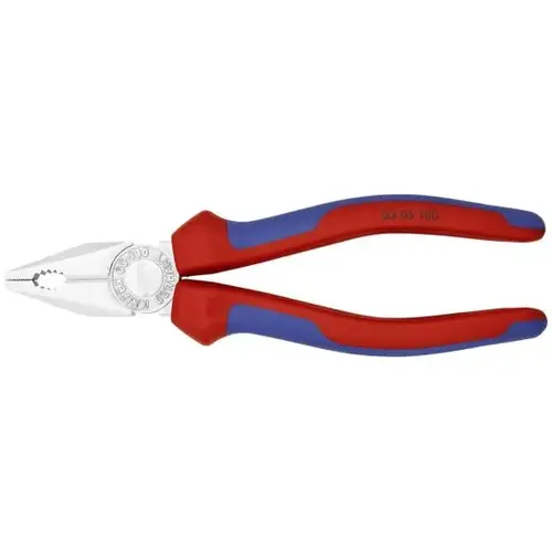 Combination Pliers Chrome Plated, 7.25", Comfort Grip Combination Pliers Chrome Plated, 7.25", Comfort Grip