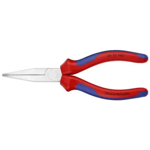 Long Nose Pliers-Flat Tips, 6.25", Comfort Grip Long Nose Pliers-Flat Tips, 6.25", Comfort Grip