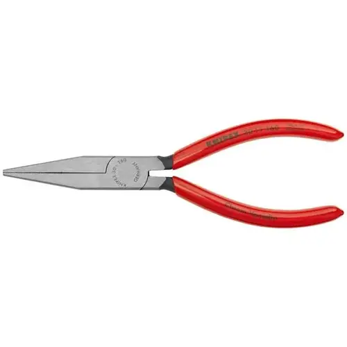Long Nose Pliers-Flat Tips, 6.25", Plastic, Polished Long Nose Pliers-Flat Tips, 6.25", Plastic, Polished