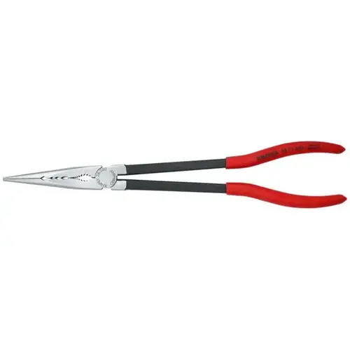 Extra Long Needle-Nose Pliers-Straight Jaws, 11", Plastic Extra Long Needle-Nose Pliers-Straight Jaws, 11", Plastic