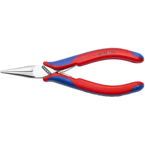 Electronics Pliers-Half Round Tips, 5.75", Comfort Grip, Half-round Jaws Electronics Pliers-Half Round Tips, 5.75", Comfort Grip, Half-round Jaws