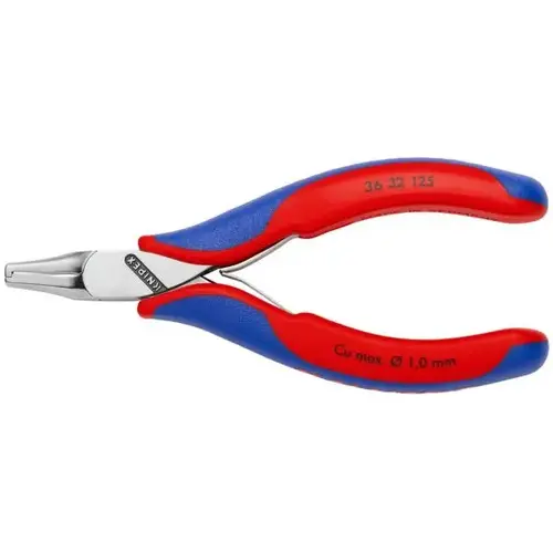 Electronics Mounting Pliers, 5", Comfort Grip, Crush and Cut Wire Electronics Mounting Pliers, 5", Comfort Grip, Crush and Cut Wire