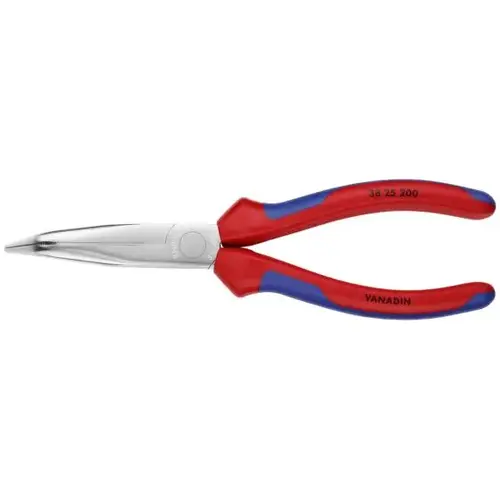 Long Nose 40 degree Angled Pliers without Cutter, 8", Comfort Grip Long Nose 40 degree Angled Pliers without Cutter, 8", Comfort Grip