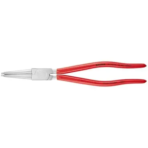 Int Snap Ring Pliers-Forged Tips, 12.5", Plastic, Chrome Plated Int Snap Ring Pliers-Forged Tips, 12.5", Plastic, Chrome Plated