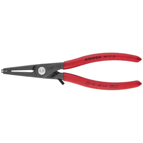 Int Precision Snap Ring Pliers-Limiter, 7.25", Non-slip plastic, 5/64" Tips Int Precision Snap Ring Pliers-Limiter, 7.25", Non-slip plastic, 5/64" Tips