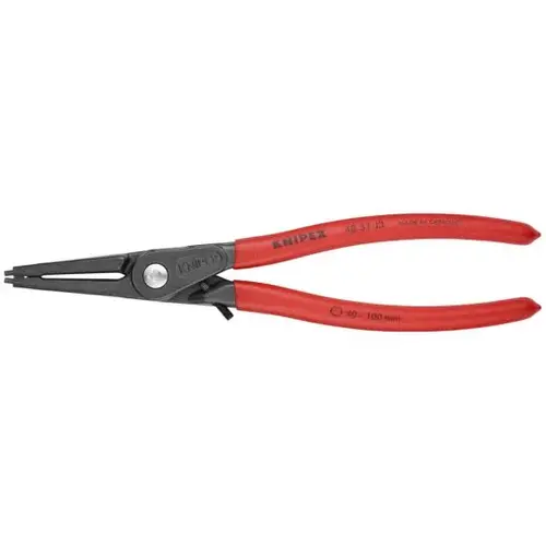 Int Precision Snap Ring Pliers-Limiter, 9", Non-slip plastic, 3/32" Tips Int Precision Snap Ring Pliers-Limiter, 9", Non-slip plastic, 3/32" Tips
