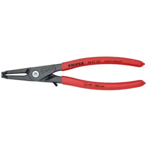 Int 90 degree Precision Snap Ring Pliers-Limiter, 8.25", Non-slip plastic, 3/32" Tips Int 90 degree Precision Snap Ring Pliers-Limiter, 8.25", Non-slip plastic, 3/32" Tips